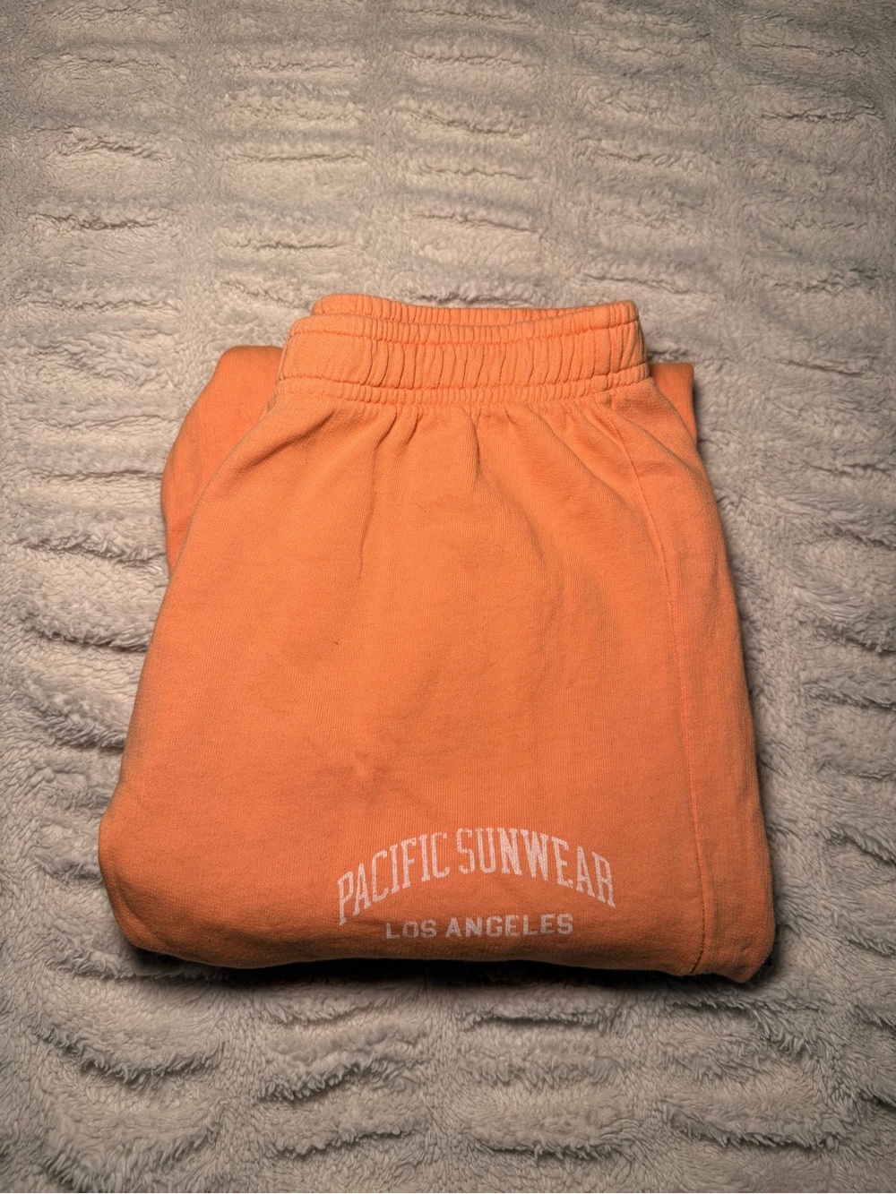 Pacific Sunwear Orange Los Angeles Sweatpants Size S